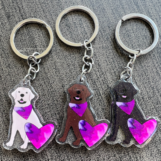 Labrador Retriever Keychain