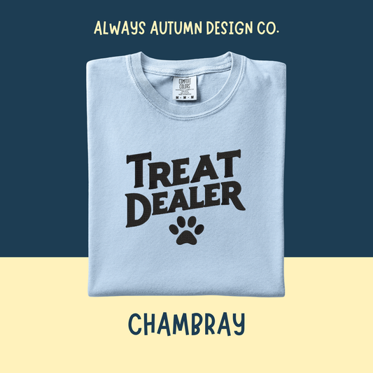 Embroidered Treat Dealer Shirt