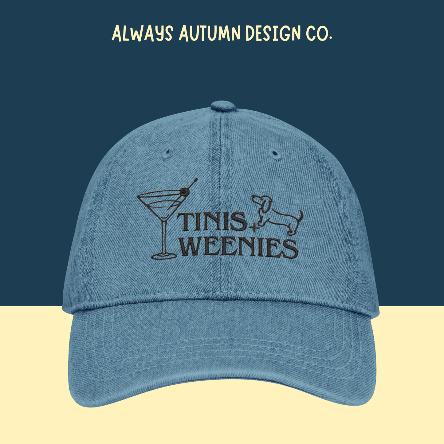 Tinis & Weenies Dachshund Embroidered Hat