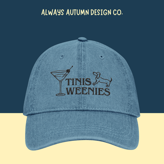 Tinis & Weenies Dachshund Embroidered Hat