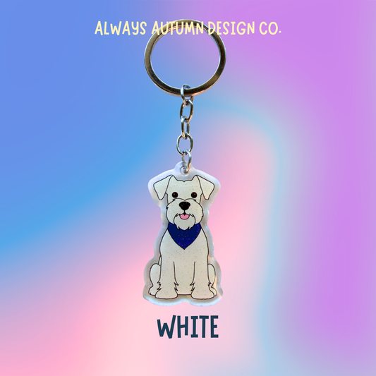 Schnauzer Keychain