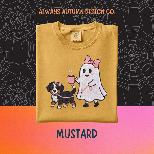 Embroidered Ghost Walking Bernese Shirt