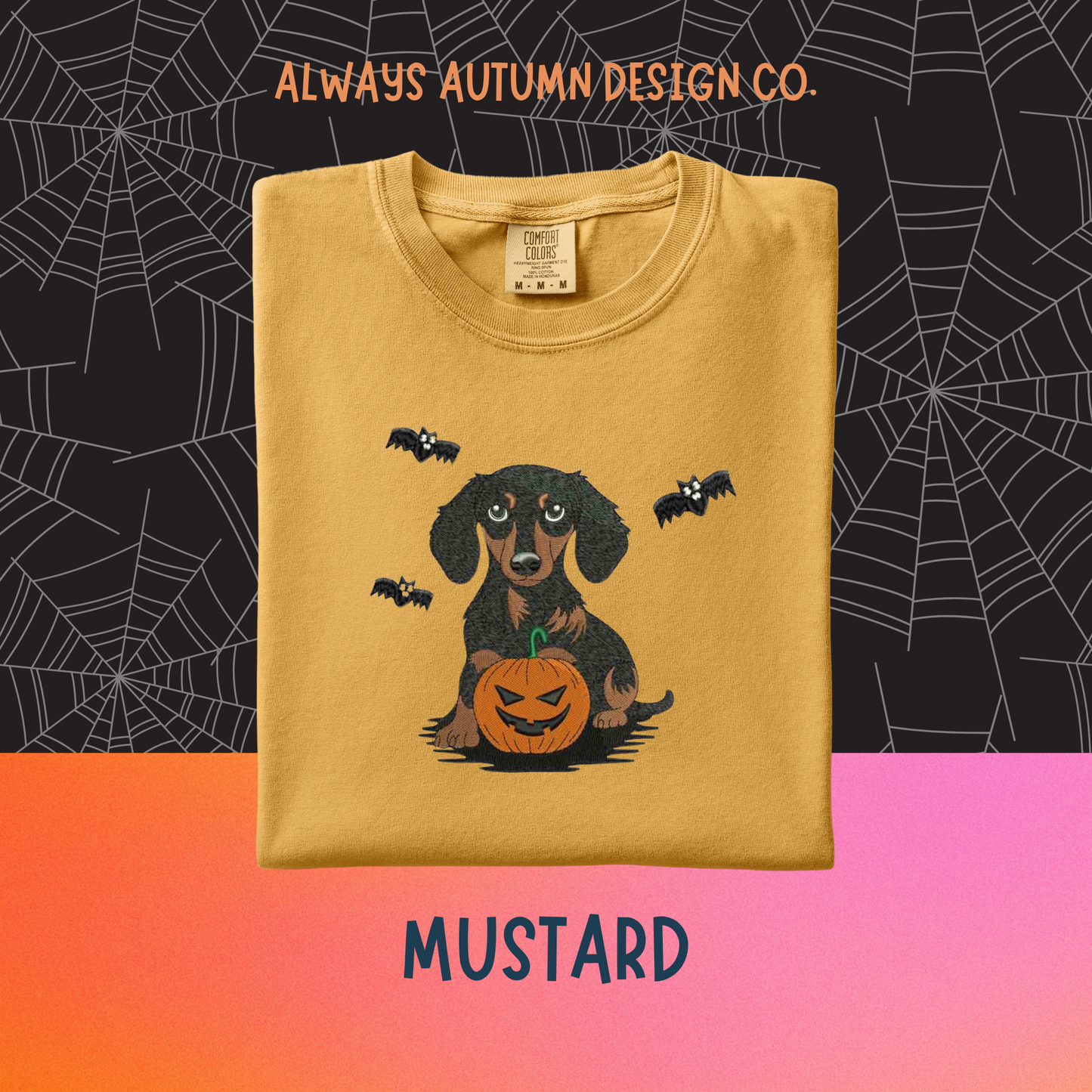 Embroidered Jack-o-Doxie Shirt