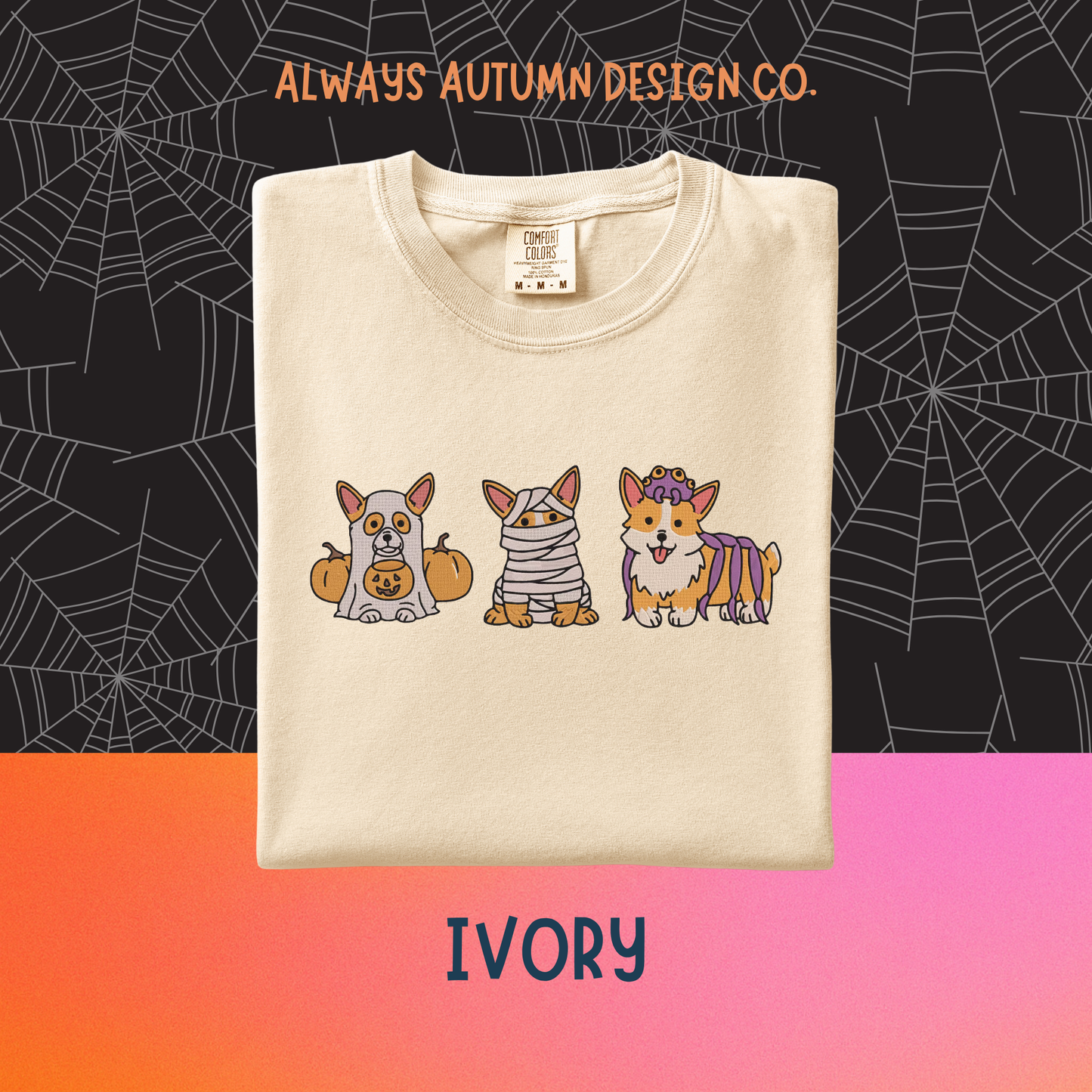 Embroidered Corgi Costumes Shirt
