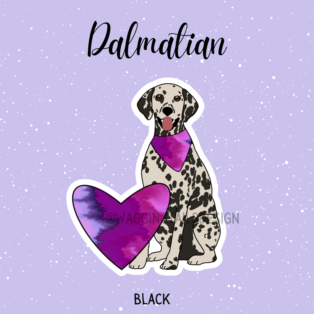 Dalmatian Keychain