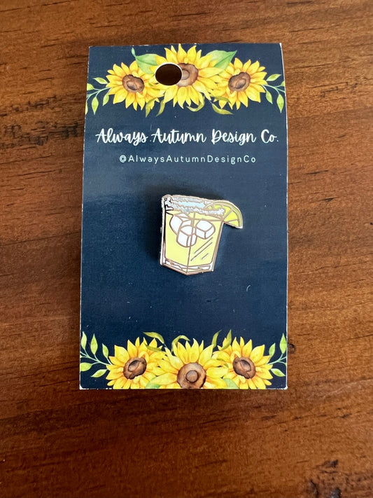 Margarita Enamel Pin