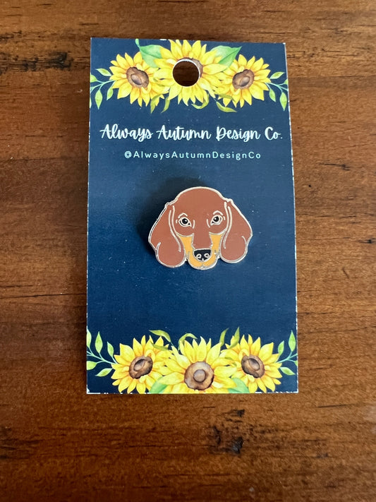 Dachshund Enamel Pin