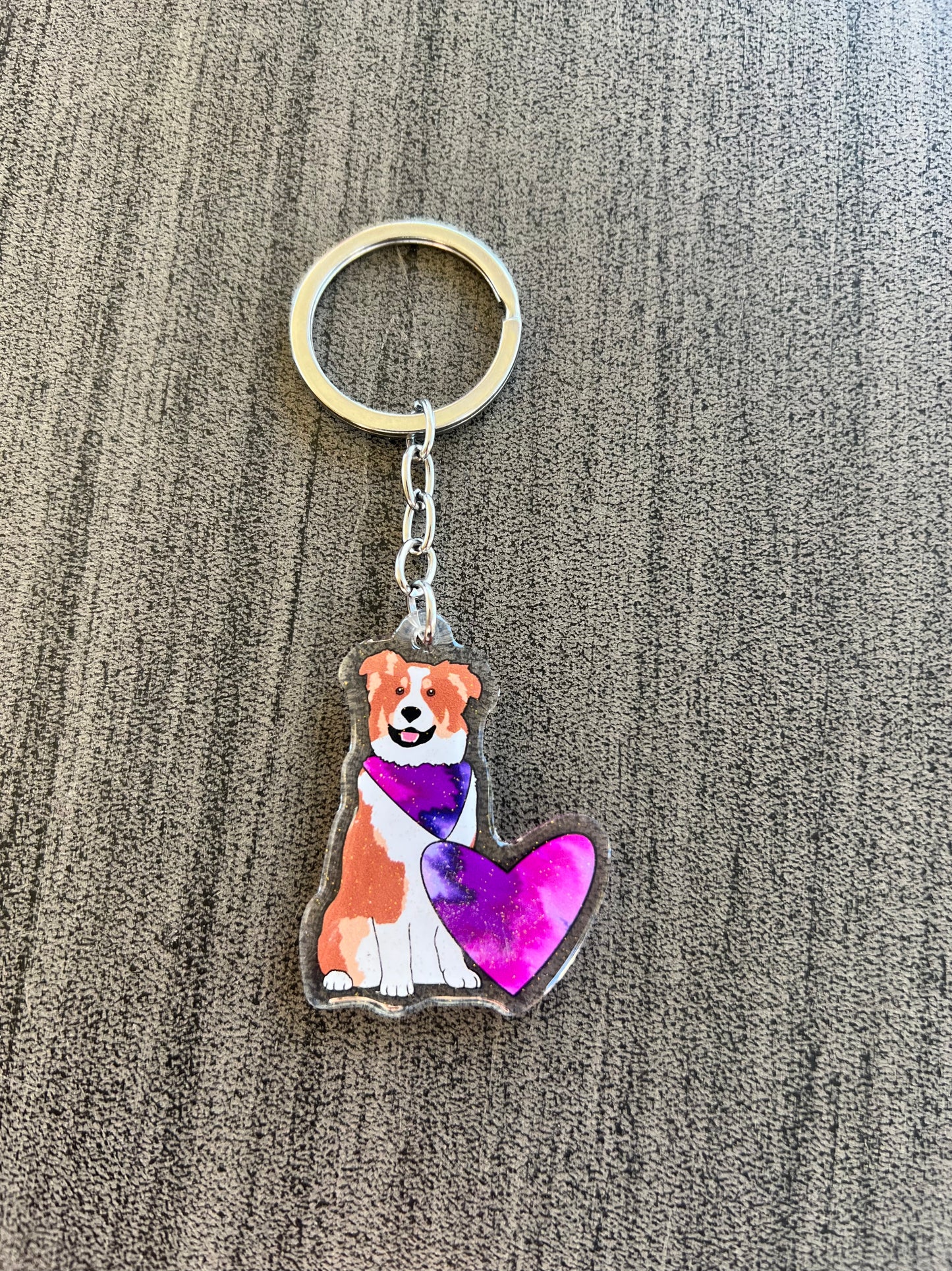 Australian Shepherd Keychain (8 options!)