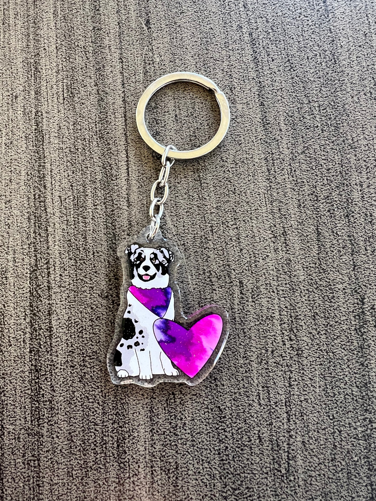 Australian Shepherd Keychain (8 options!)