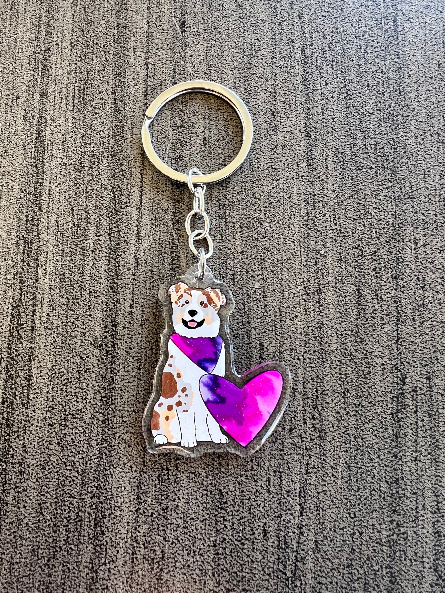 Australian Shepherd Keychain (8 options!)