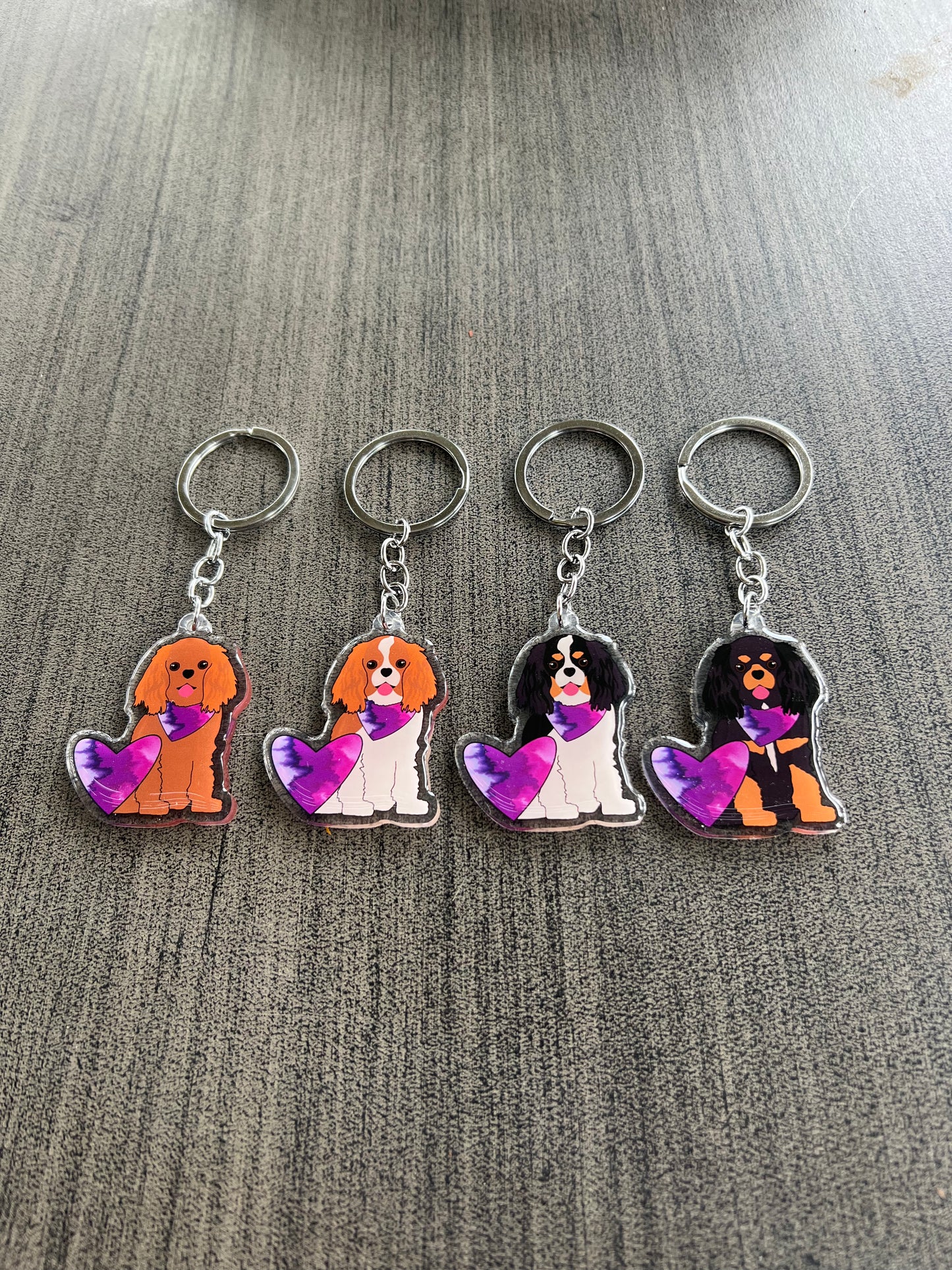 Cavalier King Charles Keychain