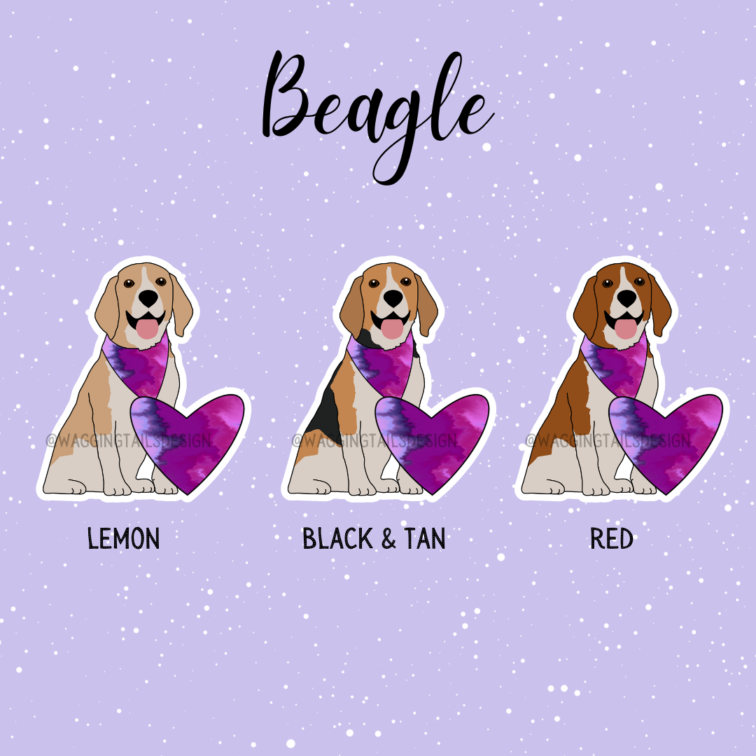 Beagle Keychain (3 options!)