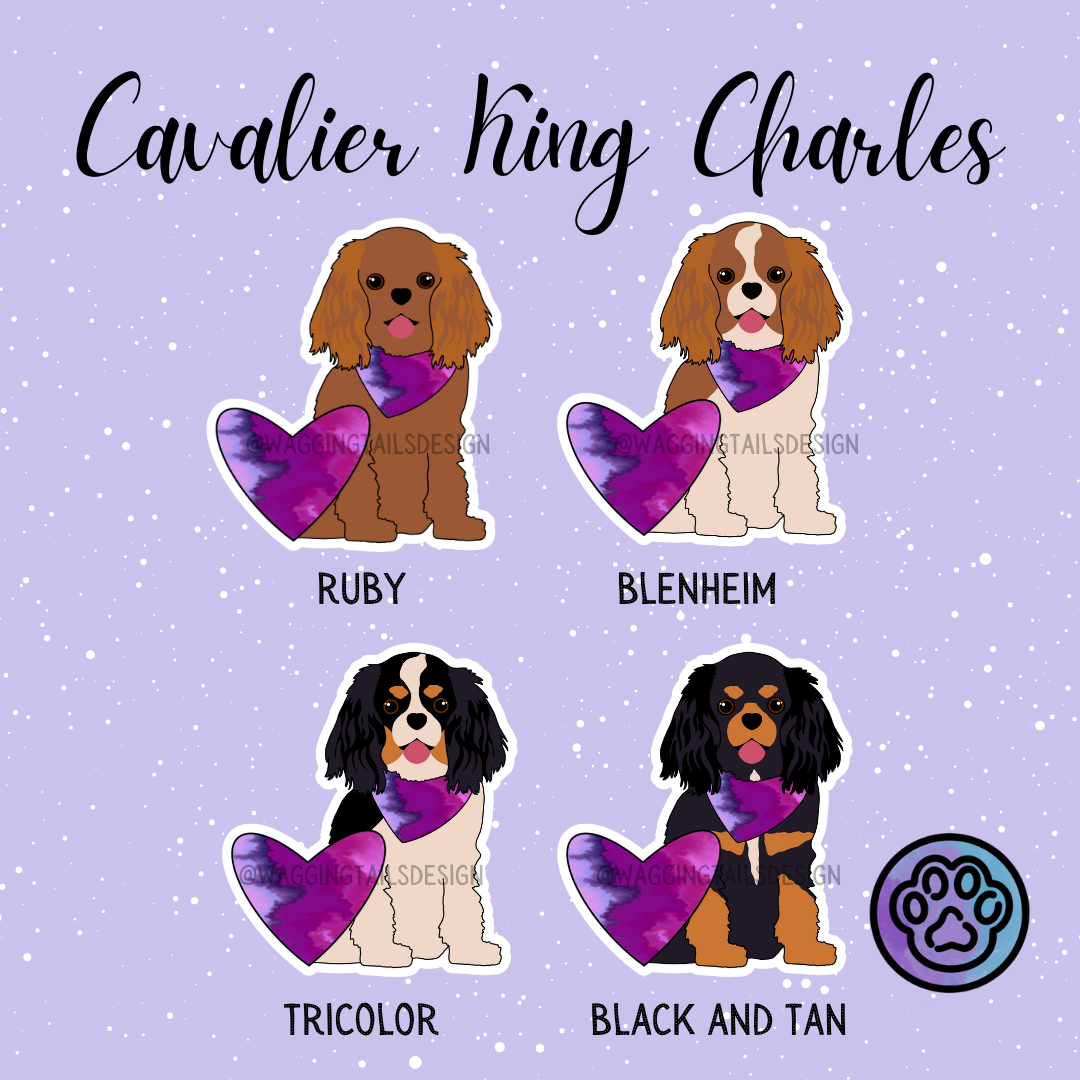 Cavalier King Charles Keychain