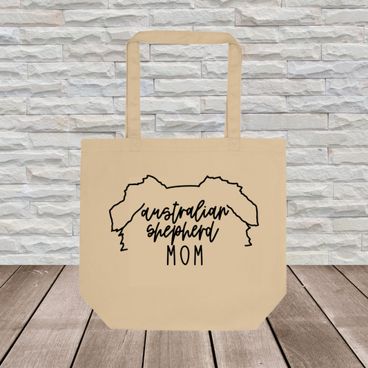 Australian Shepherd Tote Bag (Ear Outline) // Dog Collection