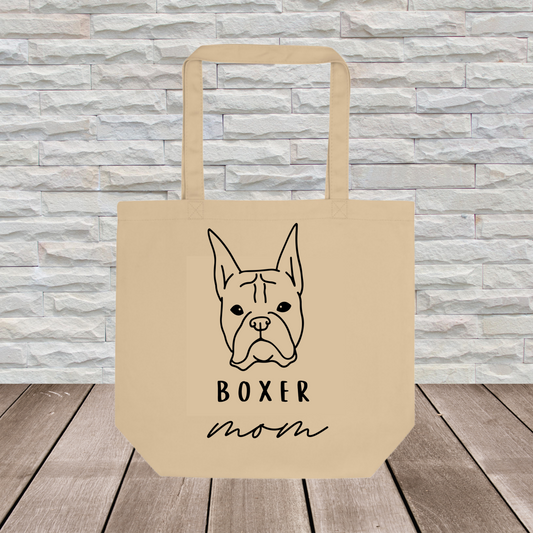 Boxer (Pointed) Tote Bag (Large Format) // Dog Collection