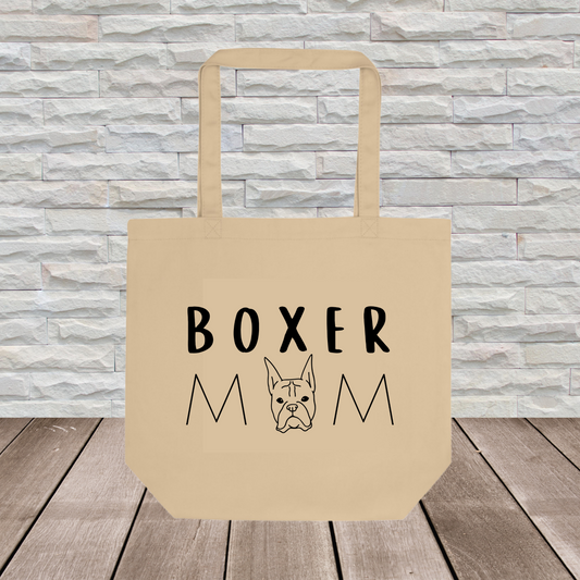 Boxer (Pointed) Tote Bag  // Dog Collection