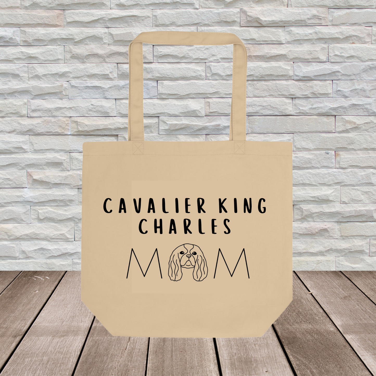 Cavalier King Charles Tote Bag  // Dog Collection