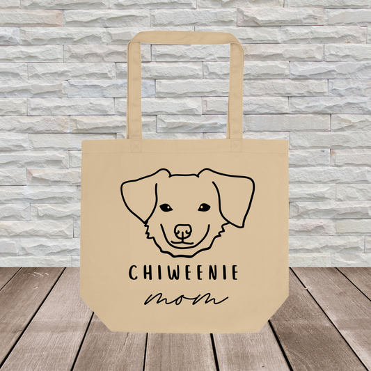 Chiweenie Tote Bag (Large Format) // Dog Collection