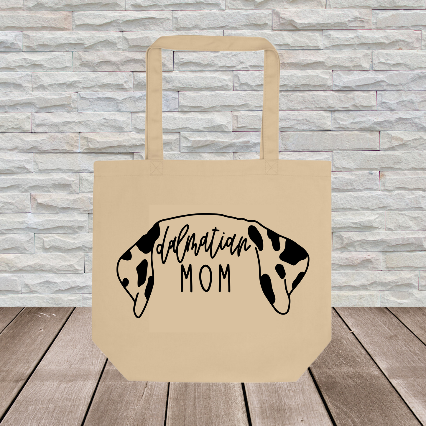 Dalmation Tote Bag (Ear Outline) // Dog Collection