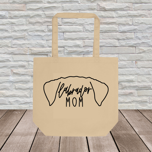 Labrador Retriever Tote Bag (Ear Outline) // Dog Collection