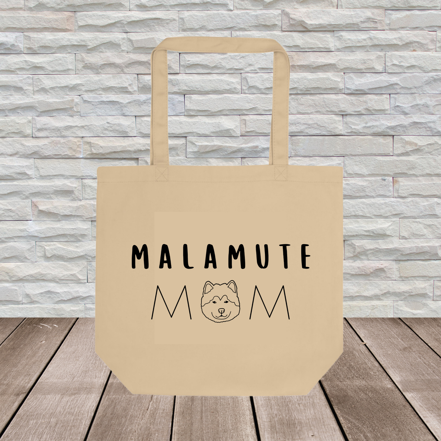 Malamute Tote Bag  // Dog Collection