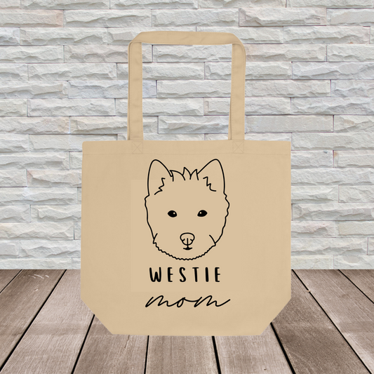 Westie Tote Bag (Large Format) // Dog Collection