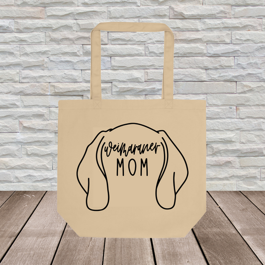 Weimarner Tote Bag (Ear Outline) // Dog Collection