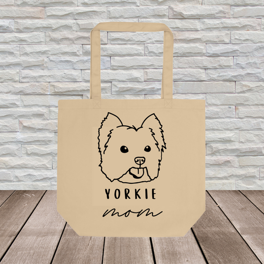 Yorkie Tote Bag (Large Format) // Dog Collection