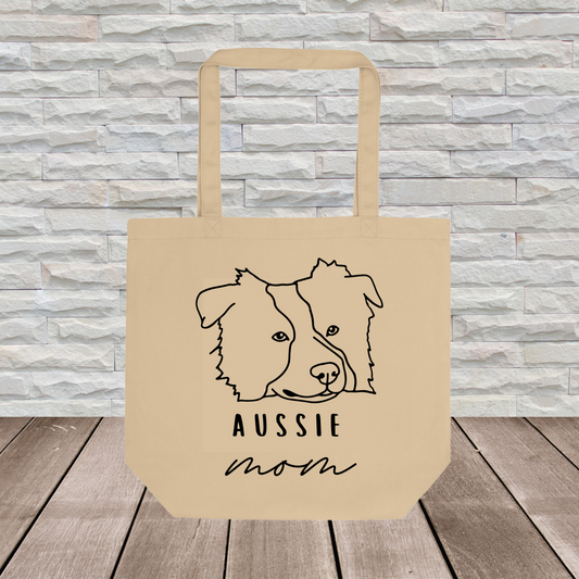 Australian Shepherd Tote Bag (Large Format) // Dog Collection