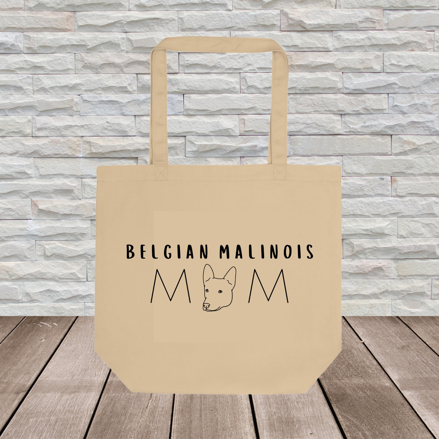 Belgian Malinois Tote Bag  // Dog Collection