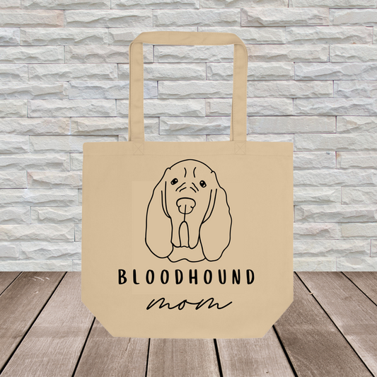 Bloodhound Tote Bag (Large Format) // Dog Collection