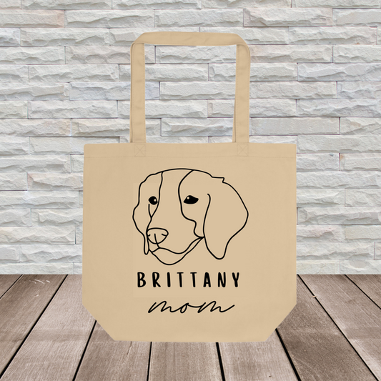 Brittany Tote Bag (Large Format) // Dog Collection