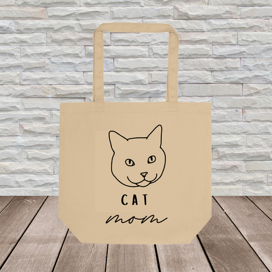 Cat Tote Bag (Large Format) // Cog Collection