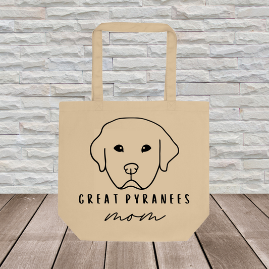 Great Pyranees Tote Bag (Large Format) // Dog Collection