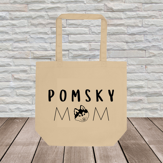 Pomsky Tote Bag  // Dog Collection