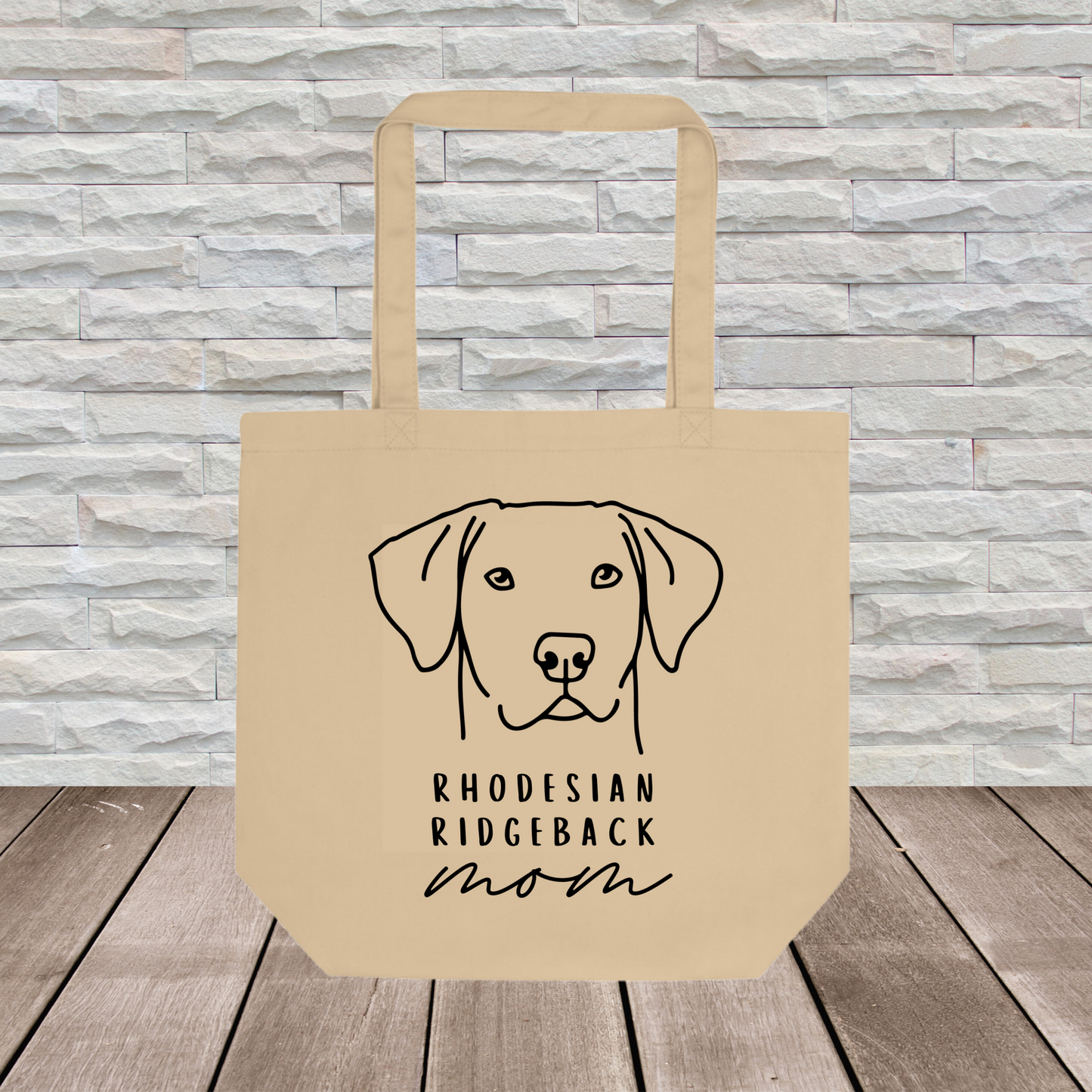 Rhodesian Ridgeback Tote Bag (Large Format) // Dog Collection