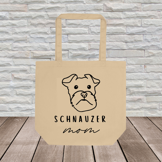 Schnauzer Tote Bag (Large Format) // Dog Collection