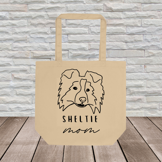 Sheltie Tote Bag (Large Format) // Dog Collection